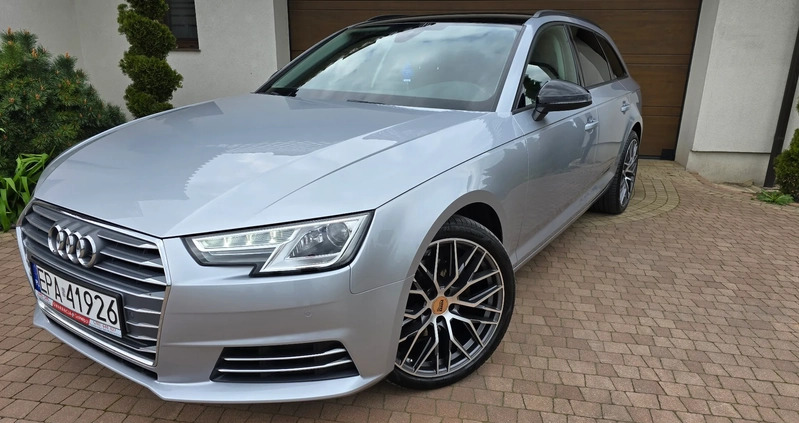 Audi A4 cena 84999 przebieg: 110440, rok produkcji 2017 z Łódź małe 704